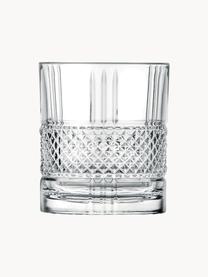 Vasos old fashioned de cristal Brillante, 6 uds., Cristal, Transparente, Ø 8 x Al 9 cm, 340 ml