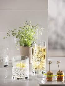 Verres en cristal avec relief Brillante, 6 pièces, Cristal

Apportez l'éclat du cristal à votre table ! Ce verre est d'une transparence exceptionnelle et d'un poids agréable, ce qui lui donne une sensation de qualité et un aspect élégant. De plus, les coupes fines rendent chaque pièce unique, en faisant un objet à la fois pratique et esthétique, Transparent, Ø 8 x haut. 9 cm, 340 ml