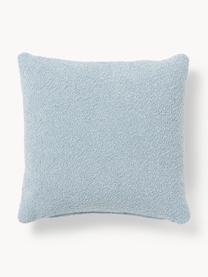 Bouclé-Sofa-Kissen Lena, Hülle: Bouclé (93 % Polyester, 6, Bouclé Hellblau, B 50 x L 50 cm