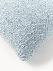 Bouclé-Sofa-Kissen Lena, Hülle: Bouclé (93 % Polyester, 6, Bouclé Hellblau, B 50 x L 50 cm