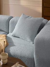 Bouclé-Sofa-Kissen Lena, Hülle: Bouclé (93 % Polyester, 6, Bouclé Hellblau, B 50 x L 50 cm