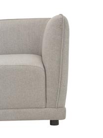 Modulares 2-Sitzer Sofa Ari in Grau, Bezug: 100% Polyester Der hochwe, Gestell: Massivholz, Sperrholz, Füße: Kunststoff, Webstoff Grau, B 164 x T 77 cm