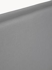 Cama continental Premium Violet, Patas: madera de abedul maciza l, Tejido gris oscuro, An 140 x L 200 cm, dureza H2