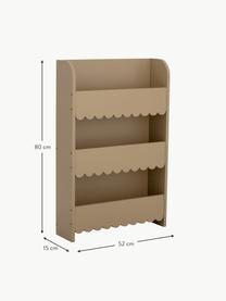 Kinder-Regal Salma, Mitteldichte Holzfaserplatte (MDF), Beige, B 52 x H 80 cm