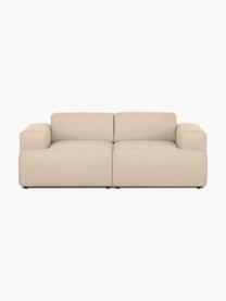 Sofa Melva (2-Sitzer), Bezug: 100% Polyester Der hochwe, Gestell: Massives Kiefernholz, FSC, Webstoff Beige, B 198 x T 101 cm