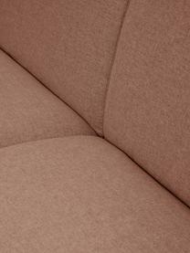 Schlafsofa Josephine (3-Sitzer), Bezug: 100% Polyester Der hochwe, Gestell: Massives Kiefernholz und , Füße: Metall, Webstoff Nougat, B 238 x T 85 cm