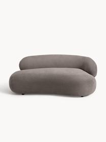 Sofa Alba (2-osobowa), Tapicerka: 97% poliester, 3% nylon D, Stelaż: lite drewno świerkowe, sk, Nogi: tworzywo sztuczne Ten pro, Taupe tkanina, S 185 x G 114 cm, oparcie lewostronne