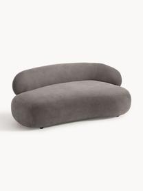 Sofa Alba (2-Sitzer), Bezug: 97% Polyester, 3% Nylon D, Gestell: Massives Fichtenholz, Bir, Füße: Kunststoff Dieses Produkt, Webstoff Taupe, B 185 x T 114 cm, Rückenlehne links