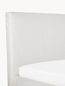 Čalúnená posteľ s úložným priestorom Feather, Hnedosivá, Š 200 x D 200 cm