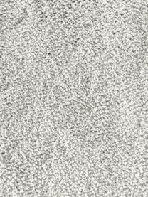 Alfombra redonda de pelo largo Leighton, Parte superior: microfibra (100 poliéster, Reverso: 70% poliéster, 30% algodó, Gris claro, Ø 150 x Al 3 cm (Tamaño M)
