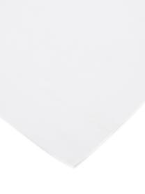 Drap plat en coton Trip, Blanc, noir, 240 x 270 cm