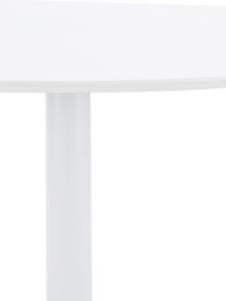 Table ronde blanche Mallorca, Blanc, Ø 110 x haut. 74 cm