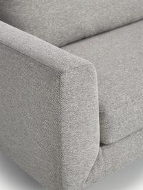 Ecksofa Cucita (4-Sitzer), Bezug: Webstoff (100% Polyester), Gestell: Massives Kiefernholz, Webstoff Grau, B 302 x T 163 cm, Eckteil links