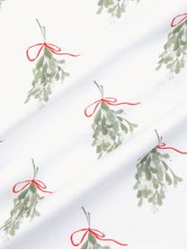Designer Kissenhüllen Mistletoe von Kera Till, 2er-Set, Baumwolle, Weiß, Grün, Rot, Schwarz, B 40 x L 40 cm
