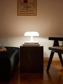 Petite lampe à poser Nessino, Polycarbonate, Blanc, Ø 32 x haut. 22 cm