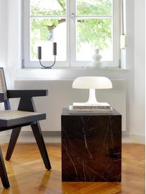 Malá stolní lampa Nessino, Polykarbonát, Bílá, Ø 32 cm, V 22 cm