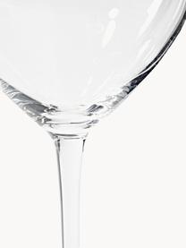 Rode wijnglazen Magnifique, 6 stuks, Glas, Transparant, Ø 10 x H 24 cm, 470 ml