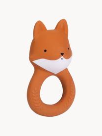 Bijtring Fox van natuurlijk rubber, Natuurlijk rubber, Oranje, B 7 x H 12 cm