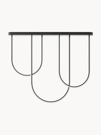 Lampa wisząca LED Ivar, Aluminium powlekane, Czarny, matowy, S 110 x W 90 cm