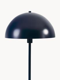 Vloerlamp Matilda in donkerblauw, Lampenkap: gepoedercoat metaal, Lampvoet: gepoedercoat metaal, Blauw, Ø 40 x H 164 cm