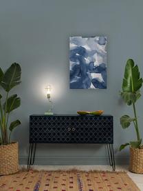 Cómoda Ocean, Patas: metal recubierto con epox, Azul , An 115 x Al 74 cm