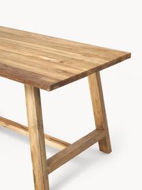 Eettafel Lawas van teakhout, verschillende formaten, Gerecycled teakhout, naturel

Dit product is gemaakt van duurzaam geproduceerd, FSC®-gecertificeerd hout., Teakhout, B 180 x D 90 cm