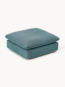 Pouf Felix, Tissu vert turquoise, larg. 100 x prof. 110 cm