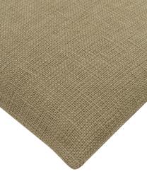 Housse de coussin vert olive Penny, 100 % coton, Vert, larg. 45 x long. 45 cm