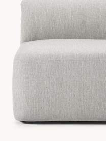 Chauffeuse pour canapé modulable Sofia, Tissu gris, larg. 87 x prof. 103 cm