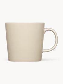 Tazza in porcellana Teema, Porcellana vitro, Beige chiaro, Ø 8 x Alt. 8 cm, 300 ml