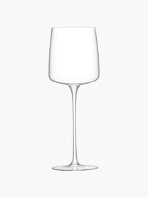 Bicchiere da vino bianco Metropolitan 4 pz, Vetro, Trasparente, Ø 8 x Alt. 22 cm, 350 ml