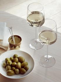 Bicchiere da vino bianco Metropolitan 4 pz, Vetro, Trasparente, Ø 8 x Alt. 22 cm, 350 ml