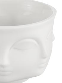 Malá designová miska na dipy Muse, Porcelán, Bílá, Ø 7 cm