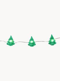 Ghirlanda a LED Christmas Tree, lung. 220 cm, Filo metallico, vetro acrilico, metallo, materiale sintetico, Verde, Lung. 220 cm