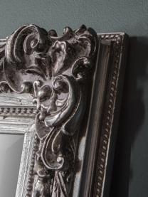 Specchio rettangolare d'appoggio Fiennes, Cornice: legno verniciato, Superficie dello specchio: lastra di vetro, Bianco, Larg. 70 x Alt. 160 cm