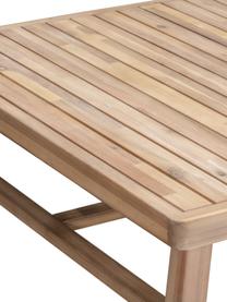 Garten-Lounge-Set Lu aus Akazienholz, 4-tlg., Gestell: Massives Akazienholz, Grau, Akazienholz, B 143 x T 72 cm