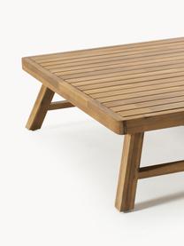 Salotto da giardino in legno di acacia Lu 4 pz, Rivestimento: 100% polipropilene Il riv, Struttura: legno massello di acacia, Grigio, legno di acacia, Larg. 143 x Prof. 72 cm