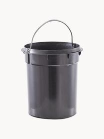 Pattumiera bagno Tallin, Coperchio: bambù, Verde salvia, legno chiaro, 3 L