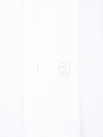 Povlak na polštář z bavlněného saténu Comfort, 2 ks, Bílá, Š 40 cm, D 80 cm