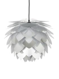 Hanglamp Silvia, bouwpakket, Lampenkap: polypropyleen, Staalkleurig, Ø 50  x H 41 cm