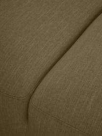 Ecksofa Melva (4-Sitzer), Bezug: 100% Polyester Der hochwe, Gestell: Massives Kiefernholz, Spa, Füße: Kunststoff Dieses Produkt, Webstoff Olivgrün, B 319 x T 196 cm, Eckteil links