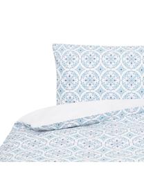 Funda nórdica doble cara Crackle , Algodón
El algodón da una sensación agradable y suave en la piel, absorbe bien la humedad y es adecuado para personas alérgicas, Blanco, azul, Cama 90 cm (160 x 220 cm)