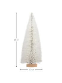 Oggetto decorativo Christmas Tree, Metallo, Bianco, marrone chiaro, Ø 8 x Alt. 20 cm