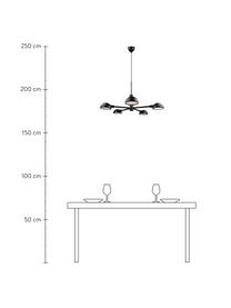 Suspension Nomi, Noir, Ø 74 x haut. 39 cm