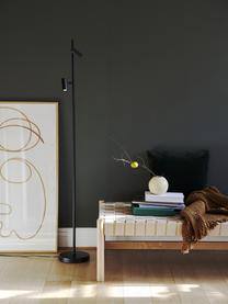 Lampa do czytania LED z funkcją przyciemniania Omari, Czarny, W 141 cm