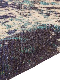 Design Niederflor-Teppich Celestial, Flor: 100% Polypropylen, Beigetöne, Blautöne, B 200 x L 290 cm (Grösse L)