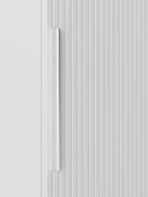 Szafa modułowa z drzwiami przesuwnymi Simone, 200 cm, różne warianty, Korpus: płyta wiórowa z certyfika, Drewno naturalne, szary, S 200 x W 200 cm, Basic