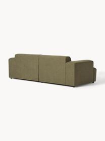 Sofa Melva (3-Sitzer), Bezug: 100 % Polyester Der strap, Gestell: Massives Kiefern- und Fic, Webstoff Olivgrün, B 238 x T 101 cm