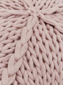 Coussin étoile grosse maille Sparkle, Rose, larg. 45 x long. 45 cm