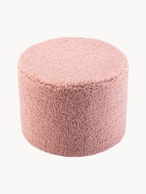 Kinder-Pouf Sugar aus Teddy, Ø 40 cm, Bezug: Teddy (100 % Polyester), Teddy Hellrosa, Ø 40 x H 25 cm